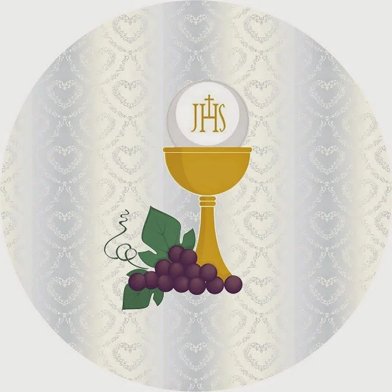 Primera Comunión: Etiquetas Candy Bar con Diseño en Plateado y ...