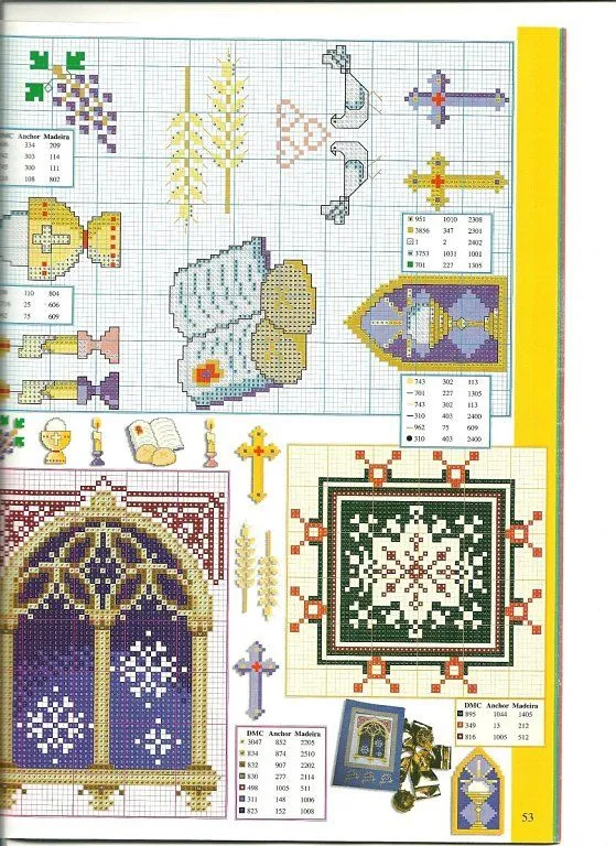 comunion punto cruz (2) | Aprender manualidades es facilisimo. comunion punto cruz (2) | Aprender manualidades es facilisimo.