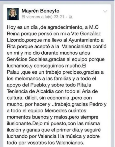 La concejal de Cultura justifica sus faltas de ortografía: 'El ...