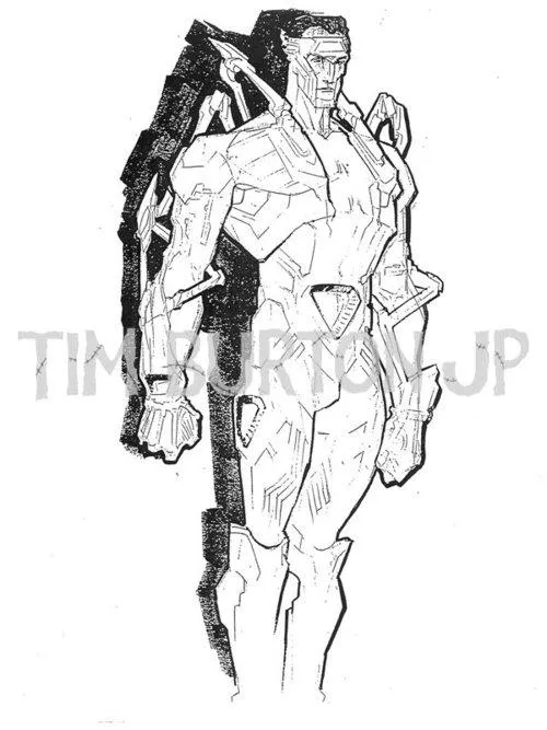 Concept art de Superman Lives - Paperblog