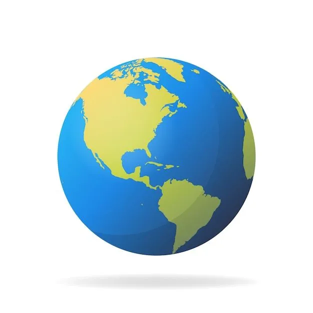 Concepto moderno del mapa del mundo 3d aislado en el fondo blanco. planeta mundial, ilustración de esfera de tierra | Vector Premium Concepto moderno del mapa del mundo 3d aislado en el fondo blanco. planeta mundial, ilustración de esfera de tierra | Vector Premium