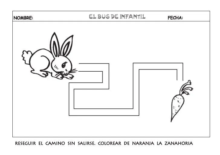 Conceptos largo corto para colorear - Imagui