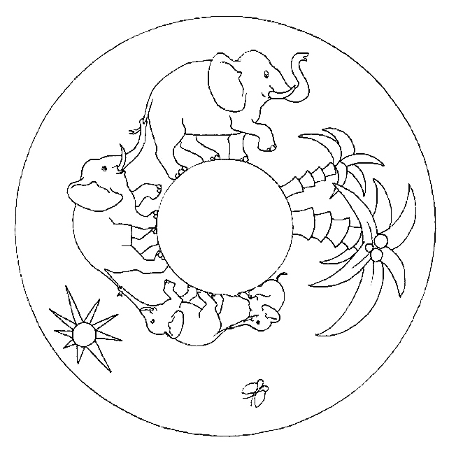 SER CONSCIENTES: Mandalas para niños. Beneficios. Álbum.