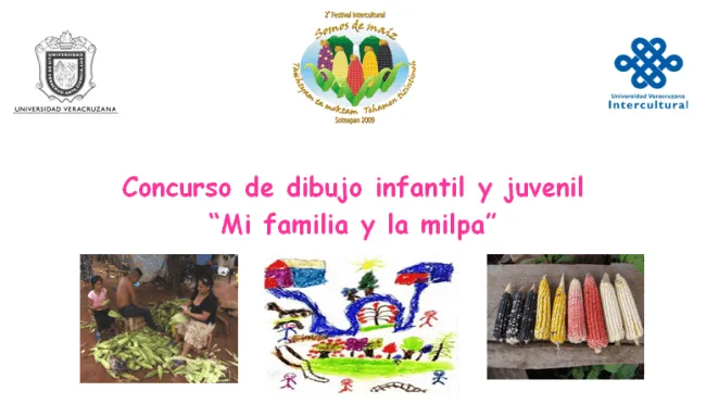 Concurso de dibujo infantil y juvenil “Mi familia y la milpa ... Concurso de dibujo infantil y juvenil “Mi familia y la milpa ...