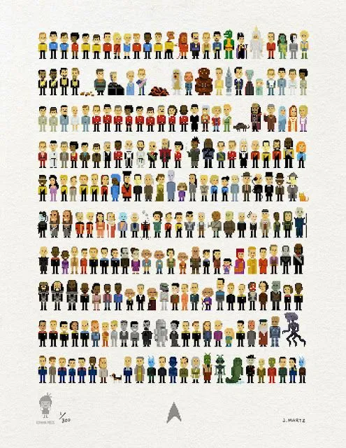 El Condensador De Fluzo: Trexels - 235 personajes de Star Trek ...