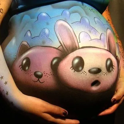 Conejitos | Pancitas pintadas | Pinterest