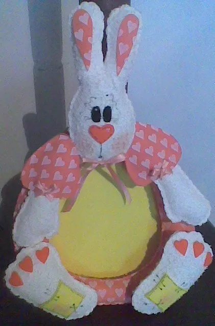 Portaretratos en foami de corazones - Imagui