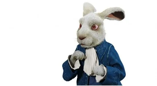 El Conejo Blanco de Alice in Wonderland de Tim Burton - Taringa!
