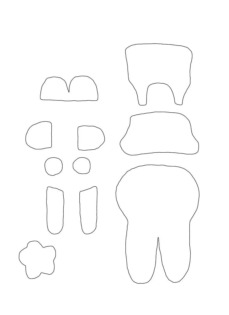 Conejo | Broches de Fieltro | ideas y trucos para Broches de ...