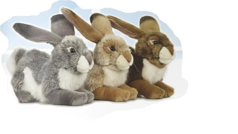 Conejo de peluche real - MundoGlobo