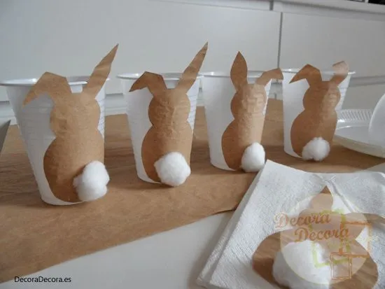 Conejos de Pascua para decorar la mesa. | Pascua | Pinterest ... Conejos de Pascua para decorar la mesa. | Pascua | Pinterest ...