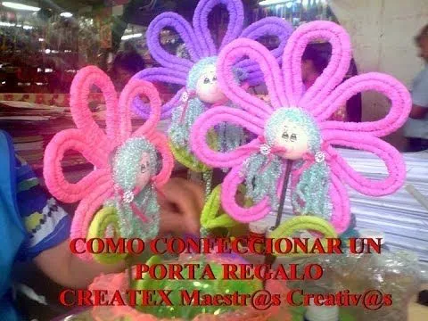 COMO CONFECCIONAR UN PORTA REGALO - YouTube