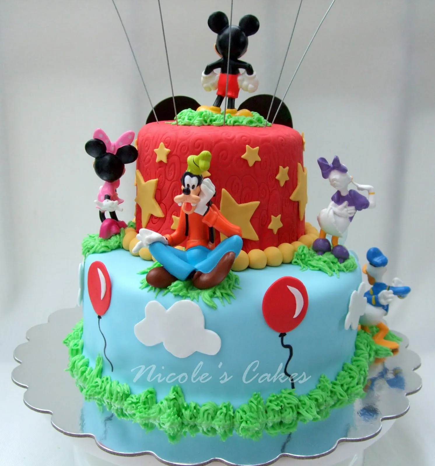 Confections, Cakes &amp; Creations!: Mickey Mouse Clubhouse Cake (
