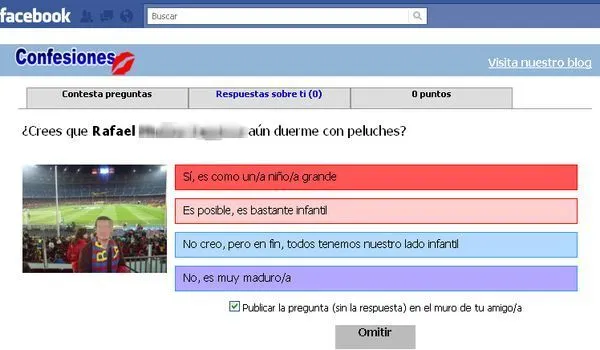 Confesiones, nuevo juego de preguntas para Facebook - Soft & Apps