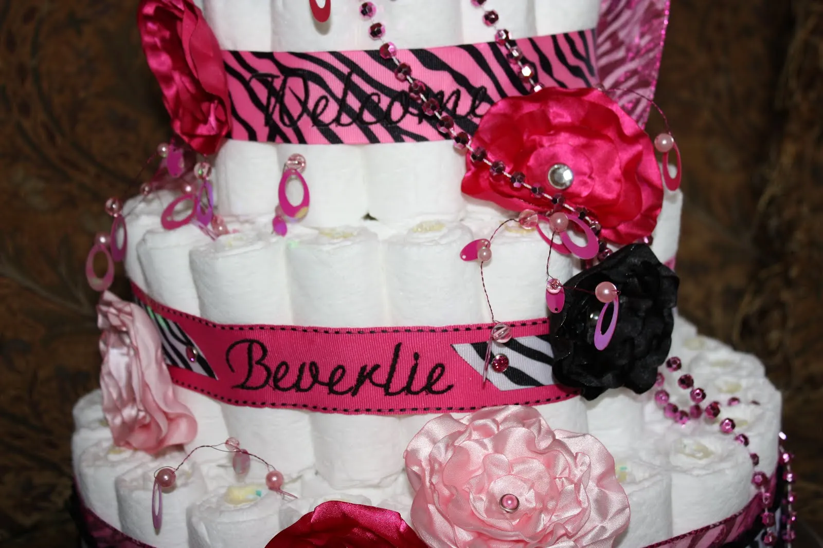 Confessions of a Project-aholic: Zebra and Pink Baby Shower Confessions of a Project-aholic: Zebra and Pink Baby Shower