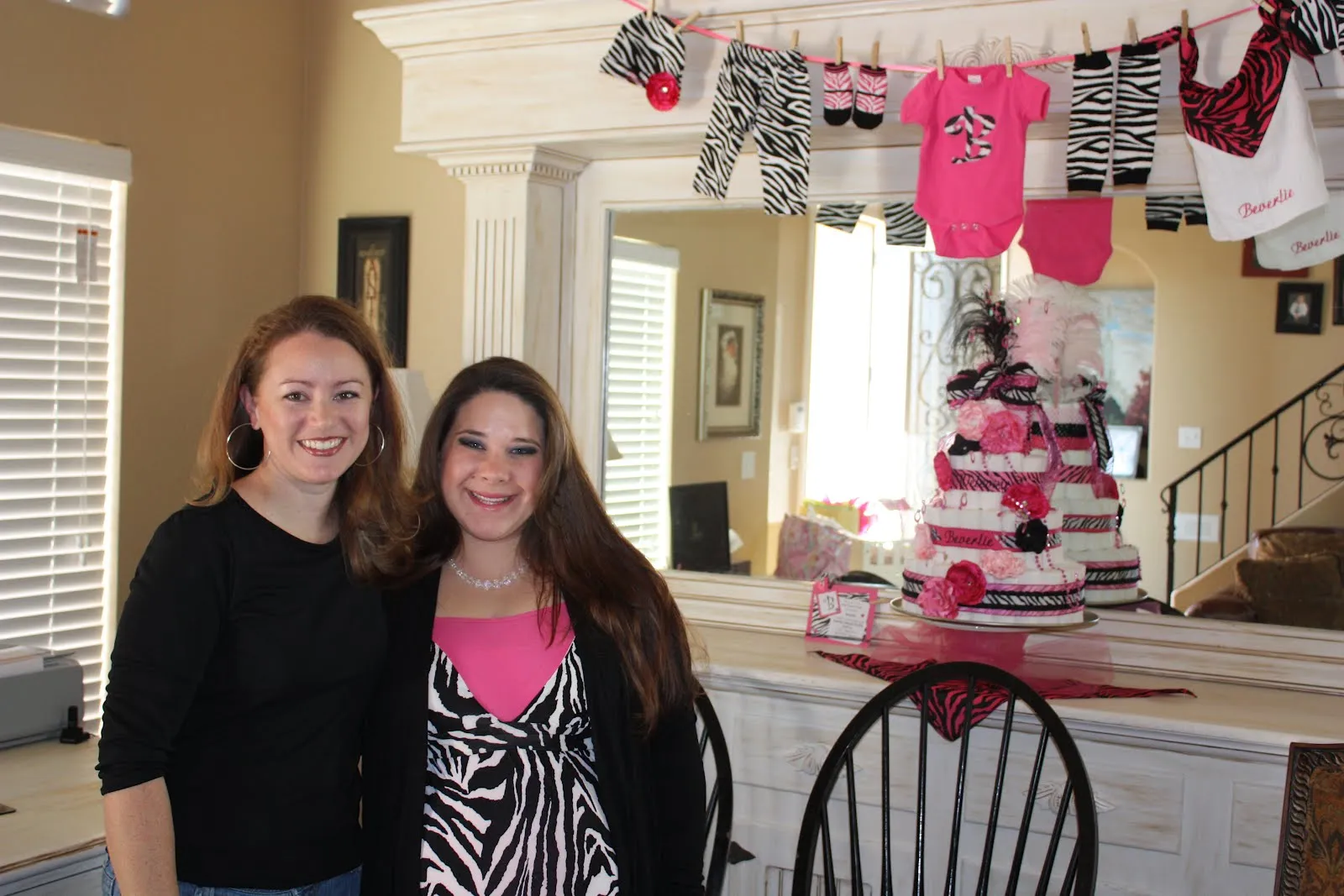 Confessions of a Project-aholic: Zebra and Pink Baby Shower Confessions of a Project-aholic: Zebra and Pink Baby Shower