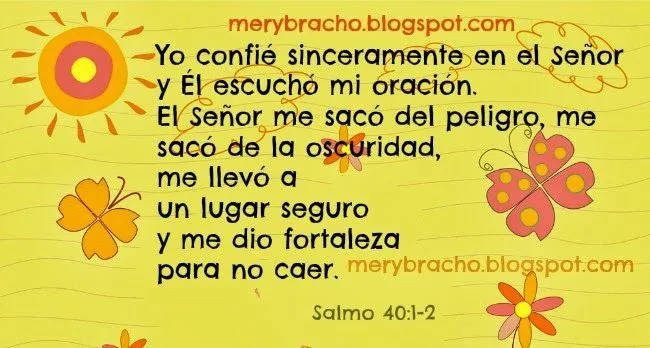 Yo confío en Dios. Él escucha mi oración | Entre Poemas y Vivencias