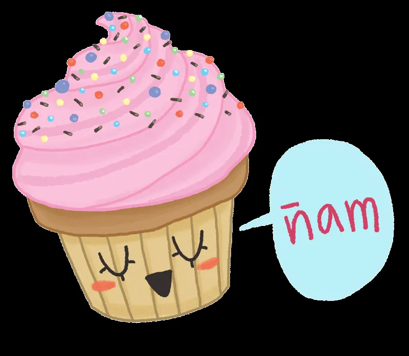 Cupcake dibujo - Imagui
