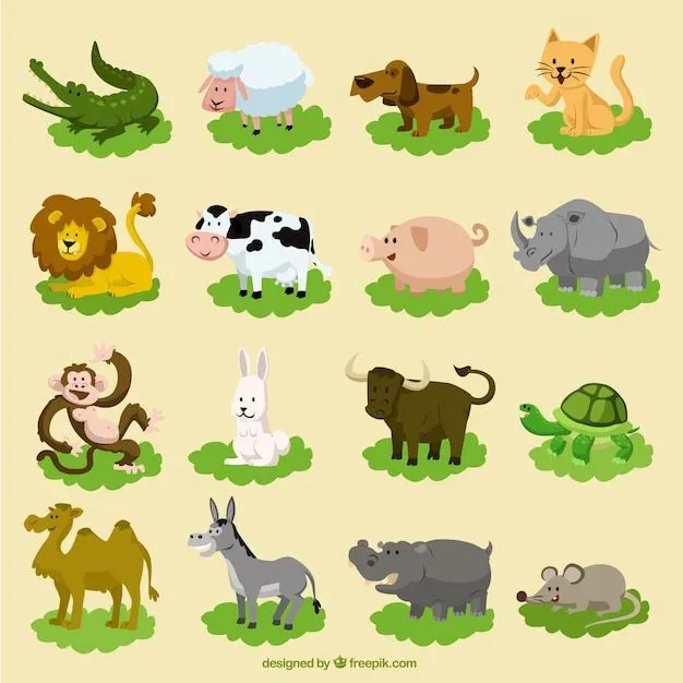 Vectores de Animales, +4,000 en formato AI, EPS y SVG