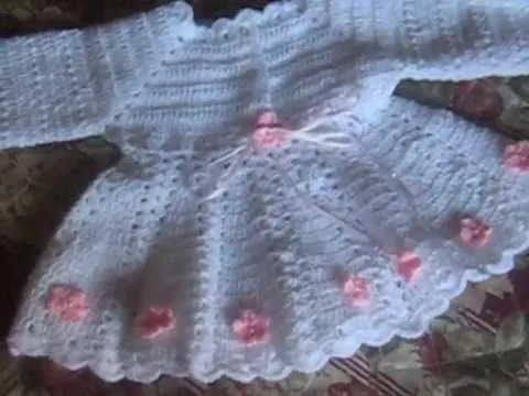 CONJUNTO PARA BEBA a crochet - YouTube