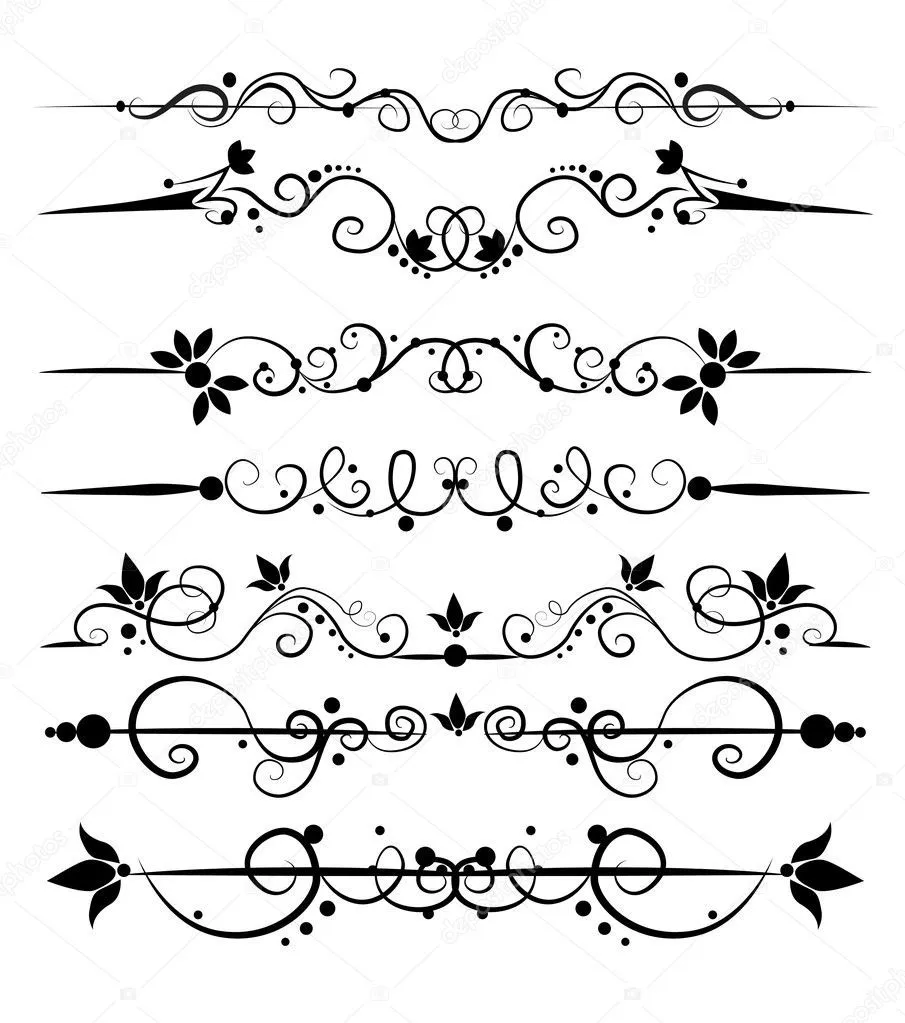conjunto de elementos de diseño — Vector stock © lindwa # conjunto de elementos de diseño — Vector stock © lindwa #