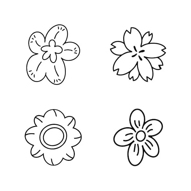 Conjunto de flores o flores para la etiqueta engomada del cartel de la decoración del elemento | Vector Premium Conjunto de flores o flores para la etiqueta engomada del cartel de la decoración del elemento | Vector Premium