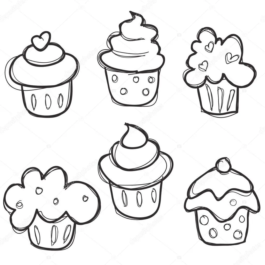conjunto de Magdalena dibujados a mano — Vector stock © kariiika # conjunto de Magdalena dibujados a mano — Vector stock © kariiika #