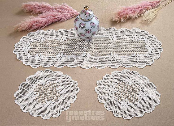 CAMINOS DE MESA CROCHET on Pinterest | Tejido, Mesas and Ganchillo