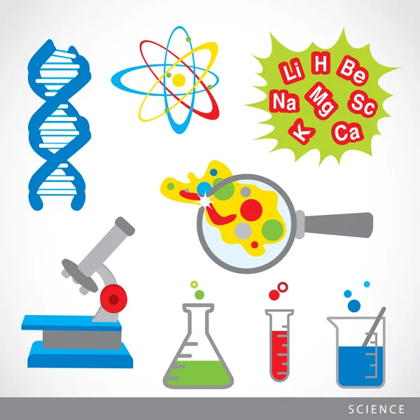 Conjunto de vector de dibujos animados de laboratorio de ciencia ... Conjunto de vector de dibujos animados de laboratorio de ciencia ...