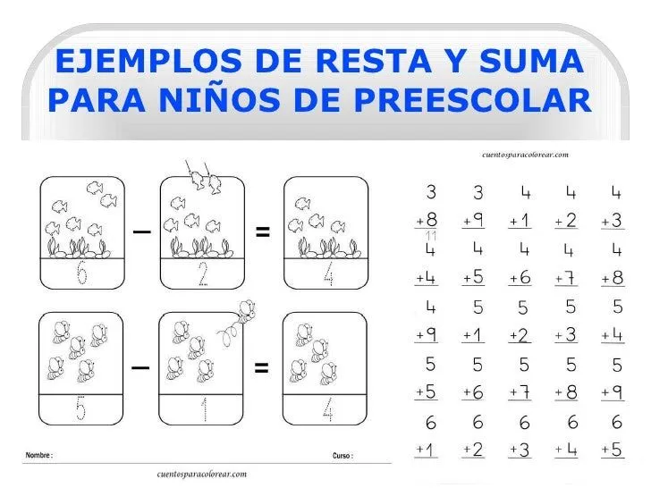 Conjuntos matematicos para preescolar - Imagui