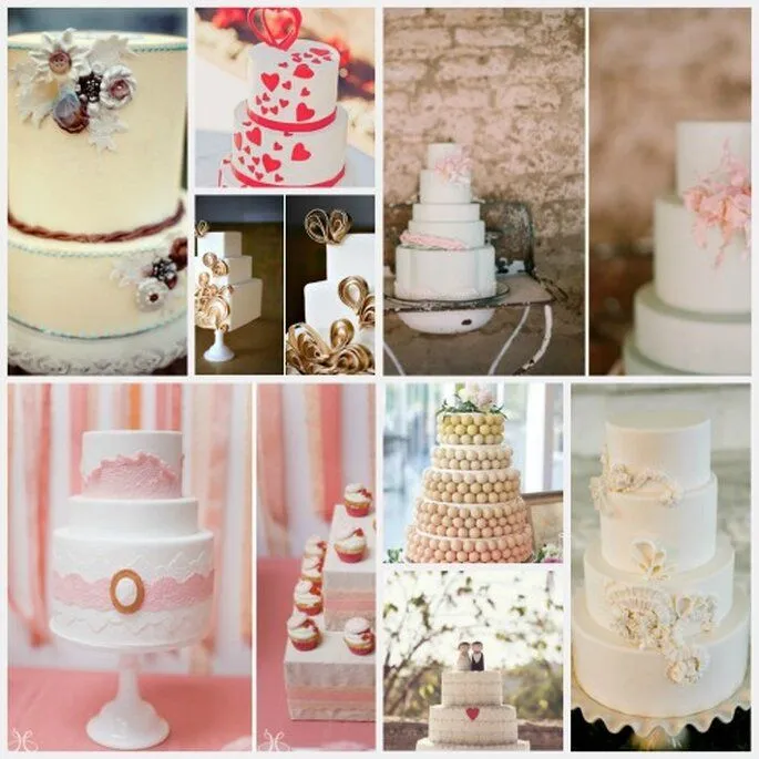 Conocé 10 tortas de boda súper románticas