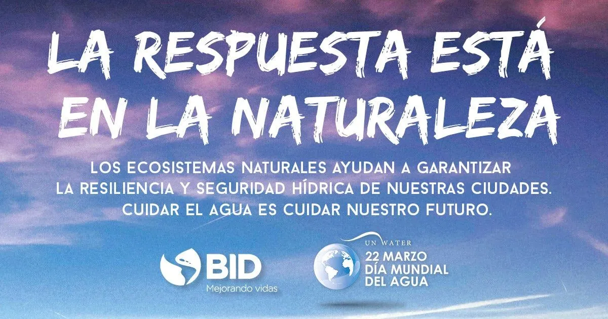 Conoce los afiches ganadores del concurso del día mundial del agua - Volvamos a la fuente Conoce los afiches ganadores del concurso del día mundial del agua - Volvamos a la fuente