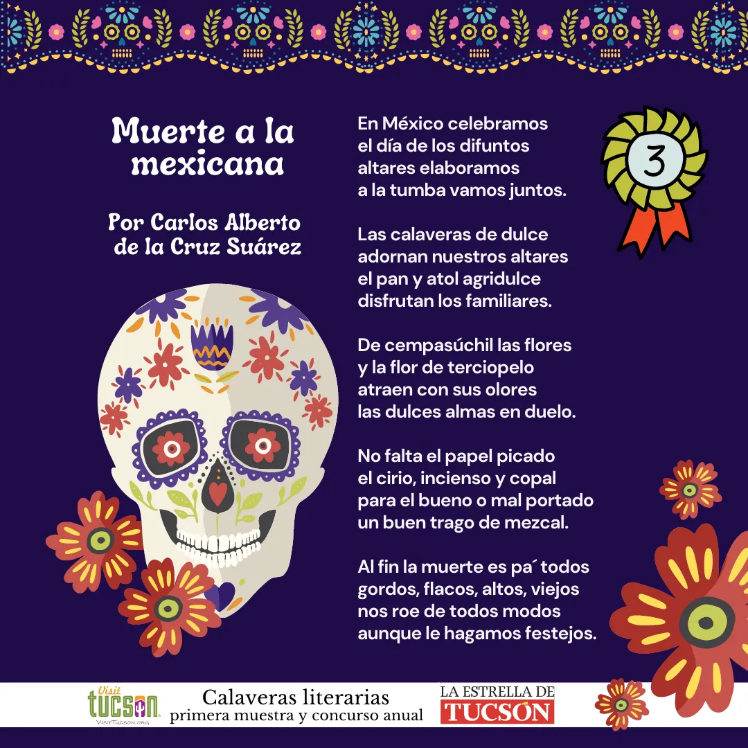 Conoce a los ganadores del concurso de calaveras literarias