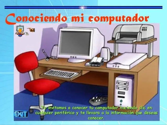 Conoce las partes del pc. (interactivo)