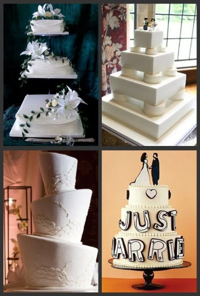 Conoce algunos de los pasteles de boda más originales Conoce algunos de los pasteles de boda más originales