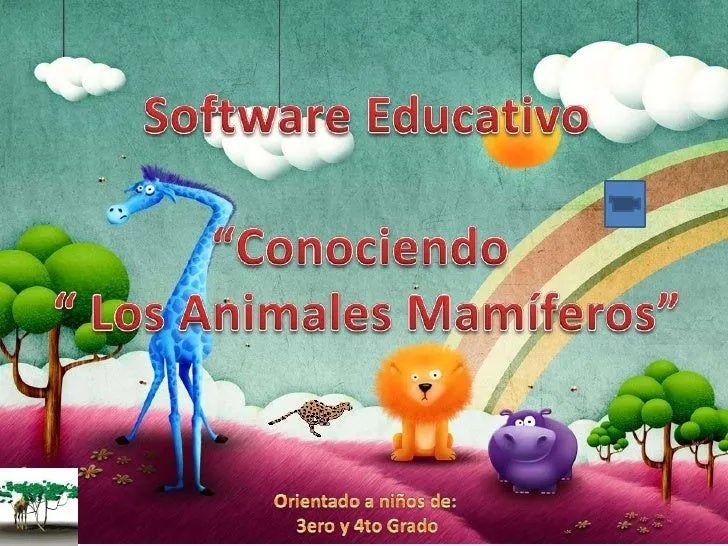 conociendo los animales mamiferos