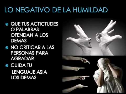 CONOCIMIENTO DEL VALOR DE LA HUMILDAD - YouTube