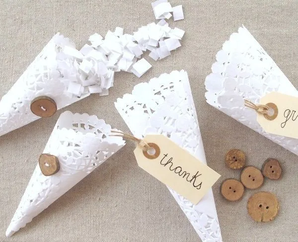 Conos para el arroz o petalos!!! - Foro Manualidades para bodas ... Conos para el arroz o petalos!!! - Foro Manualidades para bodas ...