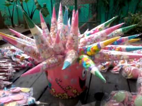 Conos de dulces etc. - YouTube