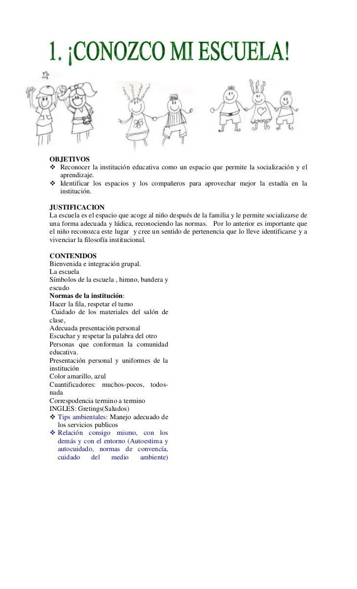 Conozco mi escuela