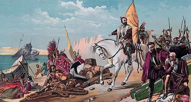 A Conquista do Império Asteca - História - InfoEscola