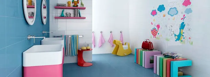 Consejos para decorar un cuarto de baño infantil Consejos para decorar un cuarto de baño infantil