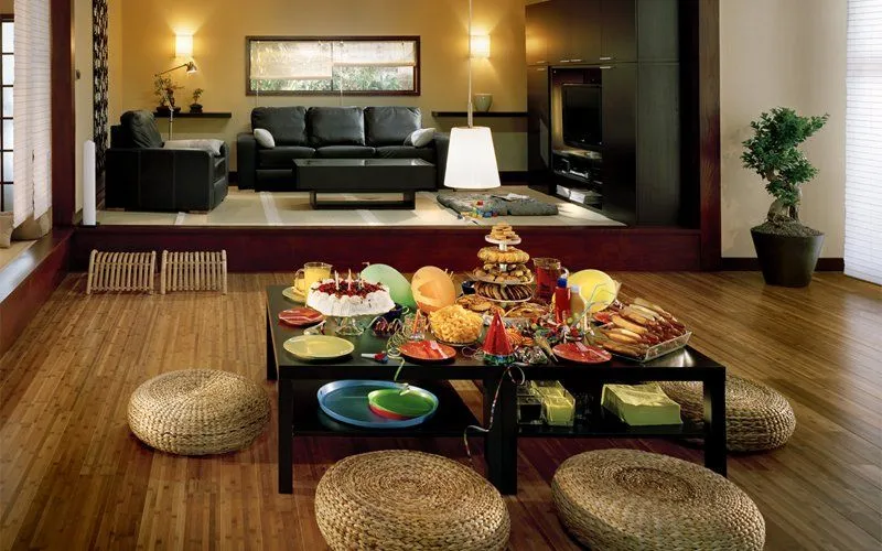 Consejos para un salón de estilo japonés. Decoración del hogar. Consejos para un salón de estilo japonés. Decoración del hogar.