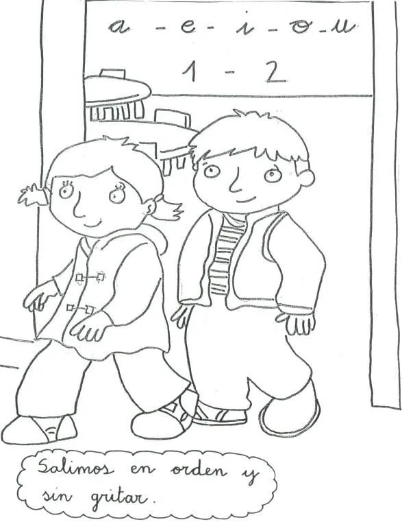 Limpiar salon de clase para colorear - Imagui Limpiar salon de clase para colorear - Imagui