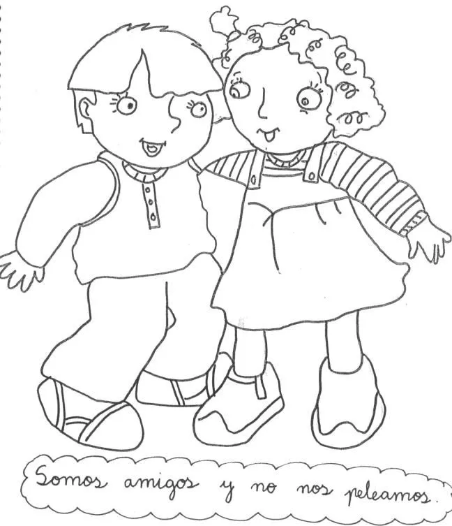 Dibujos para colorear de normas del aula - Imagui