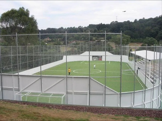 Construcción completa de la cancha de futbol rapido, futbol 7 y ... Construcción completa de la cancha de futbol rapido, futbol 7 y ...