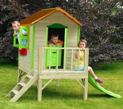 Como construir una casita de madera