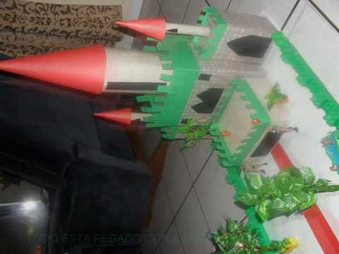 COMO CONSTRUIR UN CASTILLO DE PAPEL - YouTube COMO CONSTRUIR UN CASTILLO DE PAPEL - YouTube