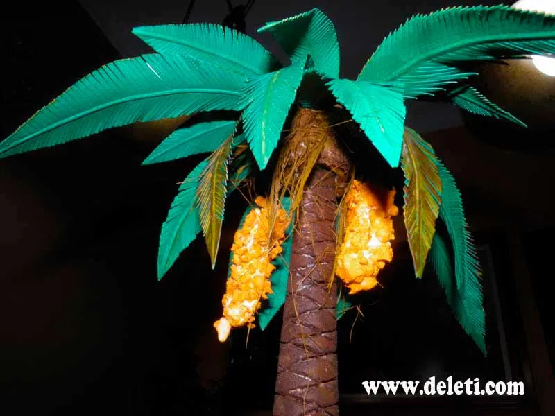 Como Construir una Palmera paso a paso : Bricomanualidades Como Construir una Palmera paso a paso : Bricomanualidades
