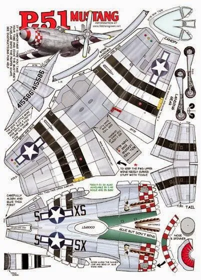 construyamos maquetas: Aviones de Papel